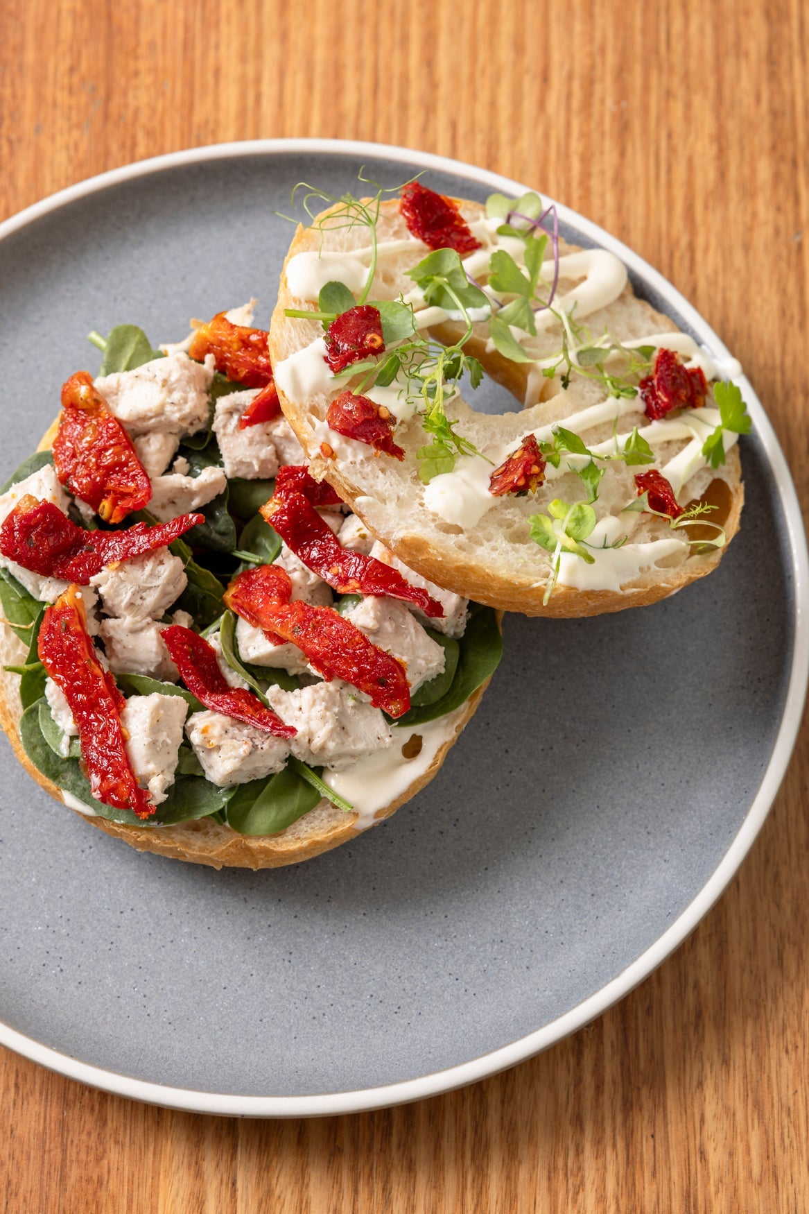 Chicken Bagels