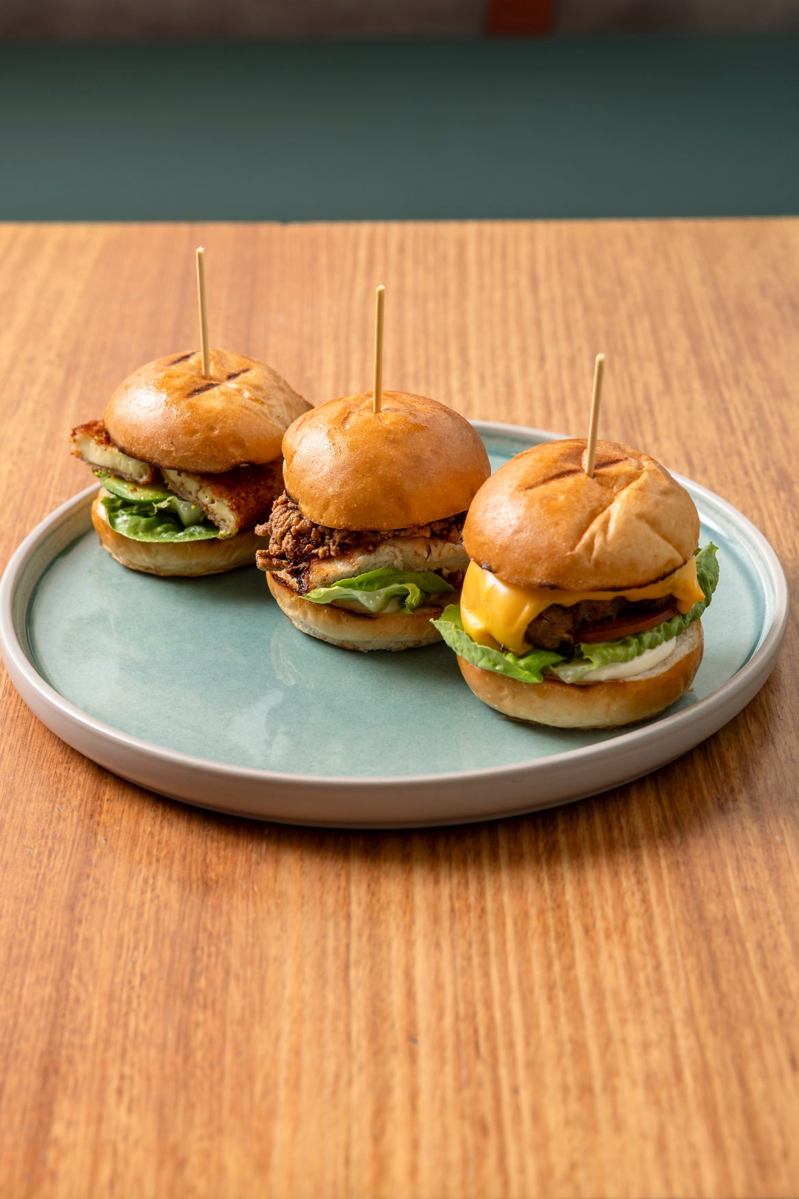Chicken Mini Burger Sliders
