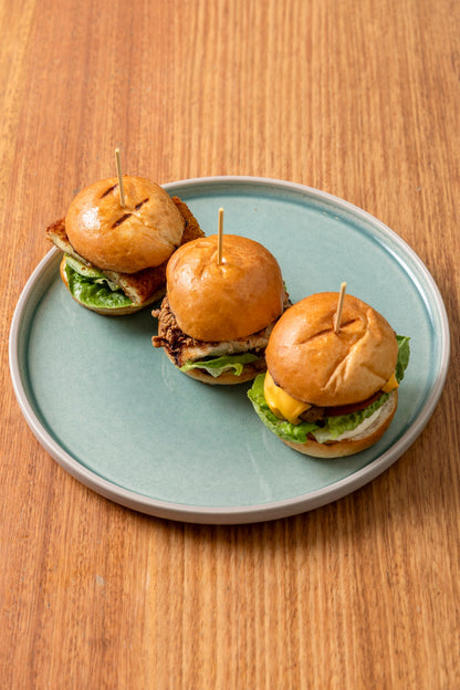 Vegetarian Mini Burger Sliders